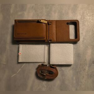 Luxury Zipper Wallet Card Slot phone Case Razor 3 NEW